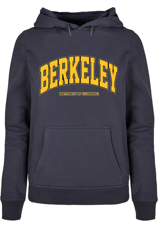 Merchcode Kapuzenpullover Merchcode Damen Ladies Berkeley University - Arch Basic Hoody (1-tlg) von Merchcode