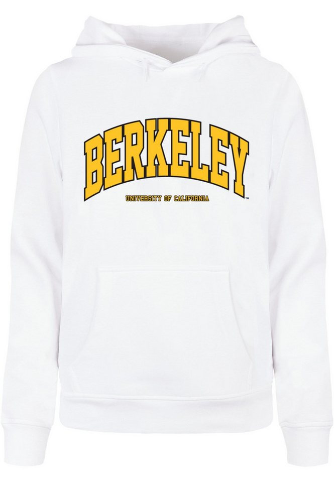 Merchcode Kapuzenpullover Merchcode Damen Ladies Berkeley University - Arch Basic Hoody (1-tlg) von Merchcode