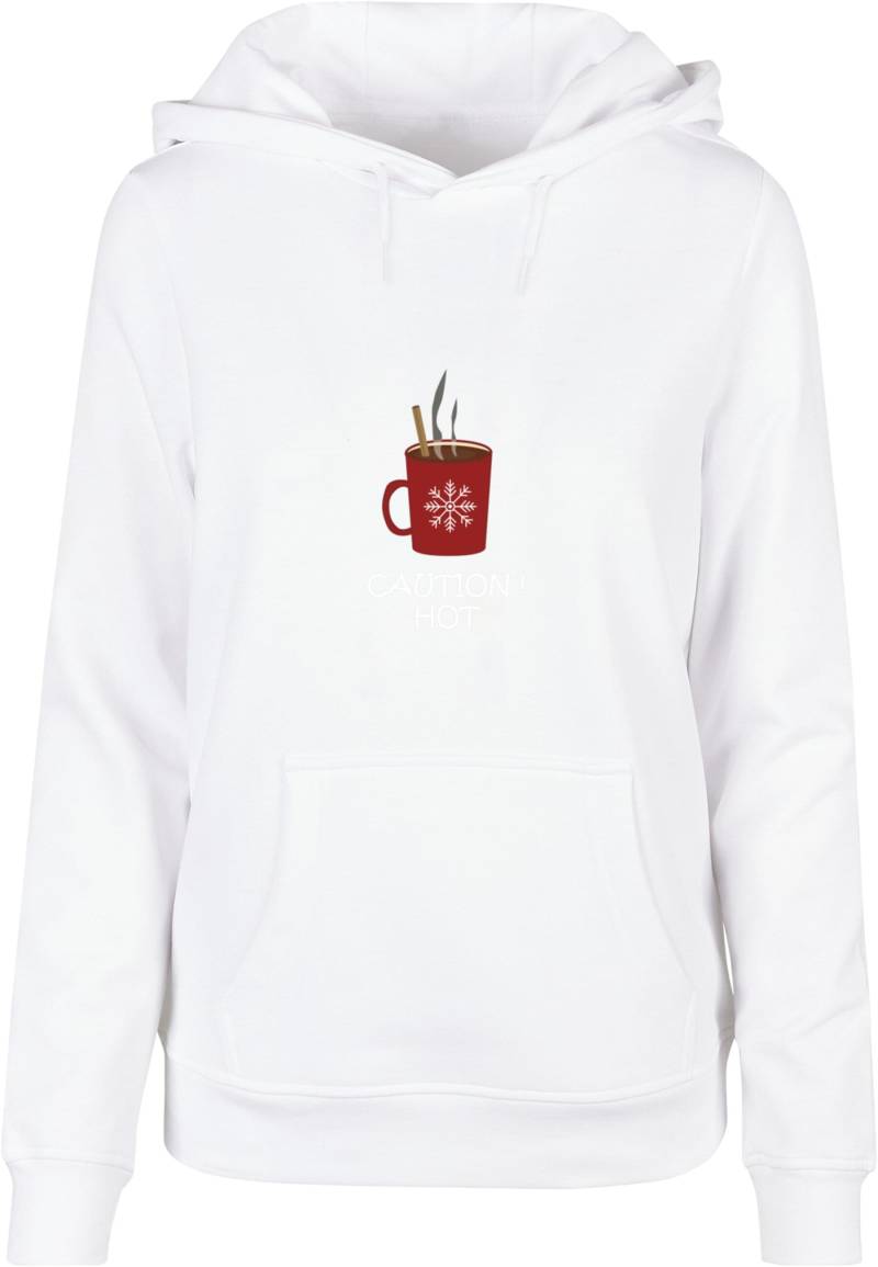 Merchcode Kapuzenpullover "Merchcode Damen Ladies Caution Hot Basic Hoody", (1 tlg.) von Merchcode