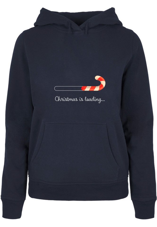 Merchcode Kapuzenpullover Merchcode Damen Ladies Christmas Loading Basic Hoody (1-tlg) von Merchcode