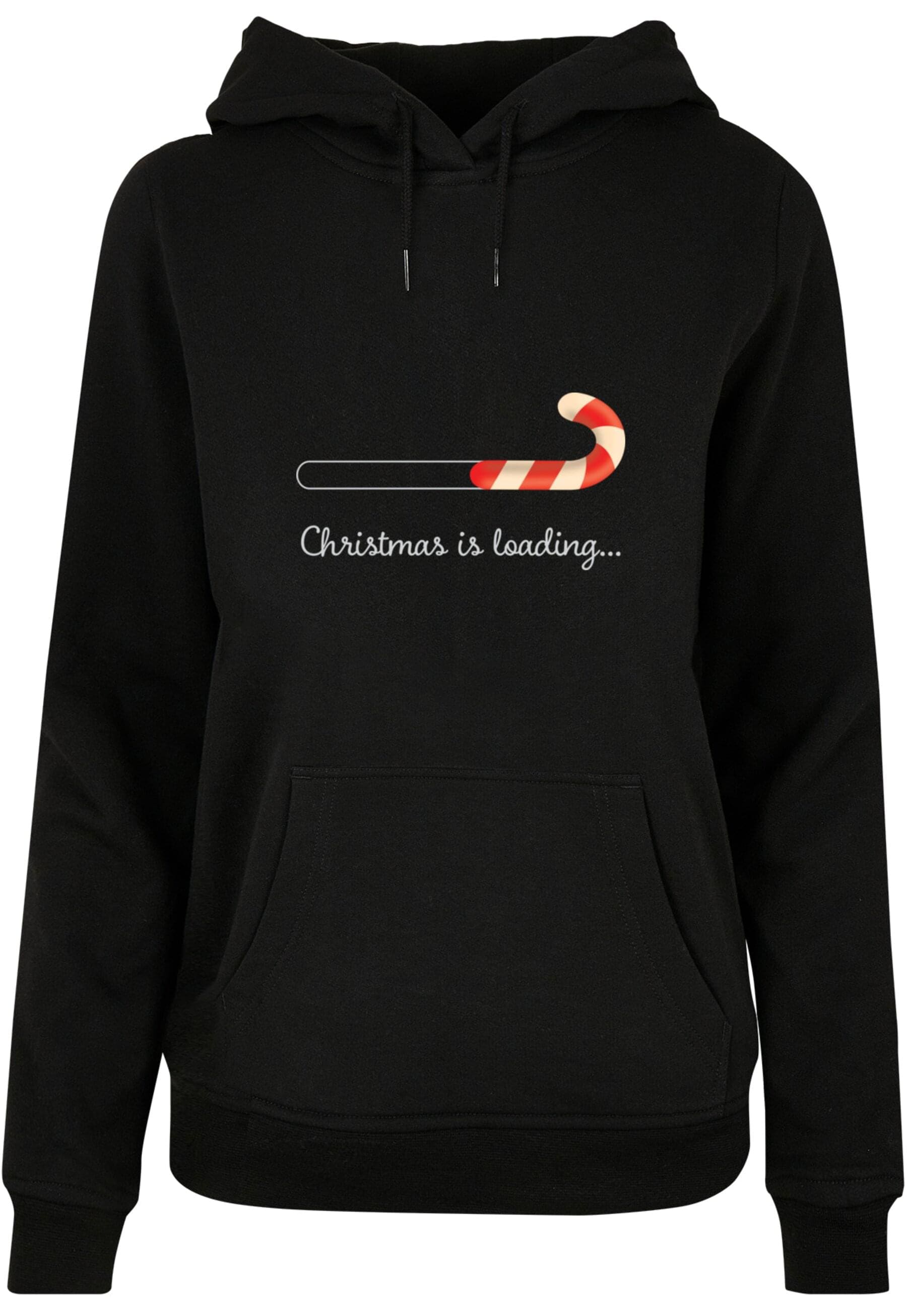 Merchcode Kapuzenpullover "Merchcode Damen Ladies Christmas Loading Basic Hoody" 1 Stk. von Merchcode