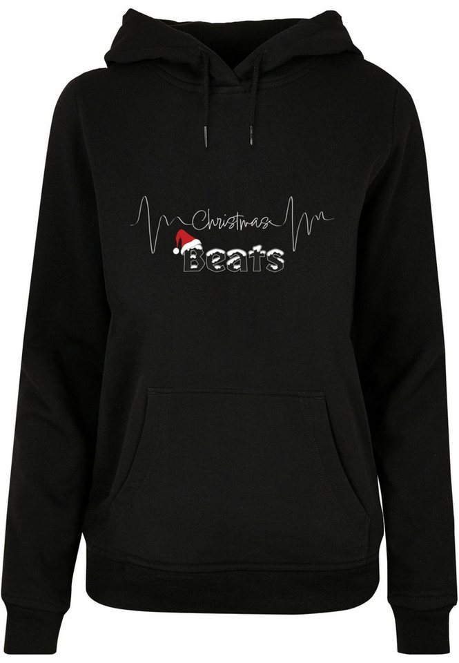 Merchcode Kapuzenpullover Merchcode Damen Ladies Christmas beats basic Hoody (1-tlg) von Merchcode