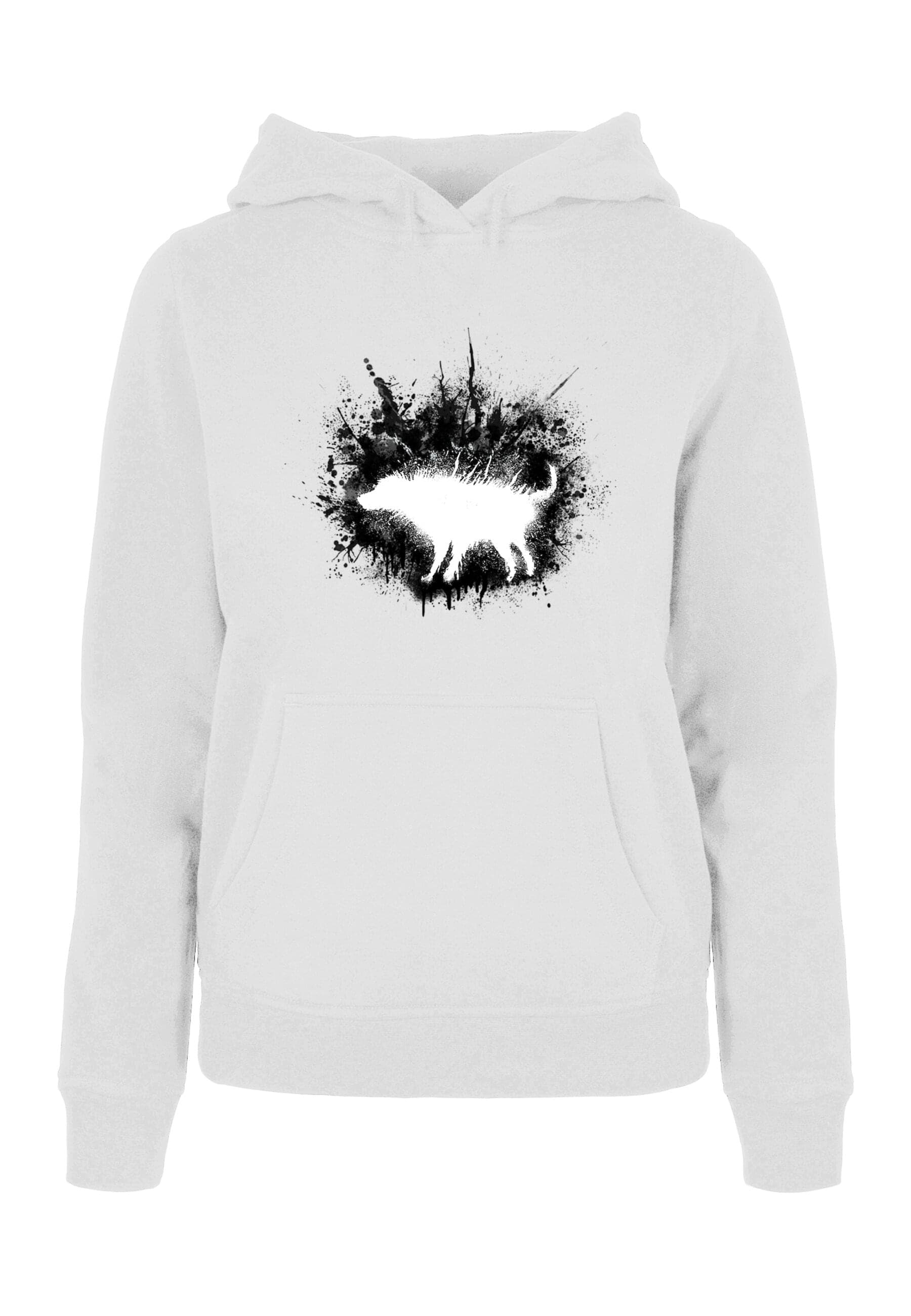 Merchcode Kapuzenpullover "Merchcode Damen Ladies Dirty Dog Hoody", (1 tlg.) Merchcode Kapuzenpullover "Merchcode Damen Ladies Dirty Dog Hoody", (1 tlg.) von Merchcode