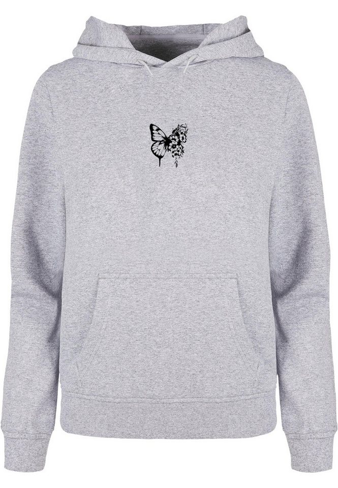 Merchcode Kapuzenpullover Merchcode Damen Ladies Flowers Bloom Basic Hoodie (1-tlg) von Merchcode
