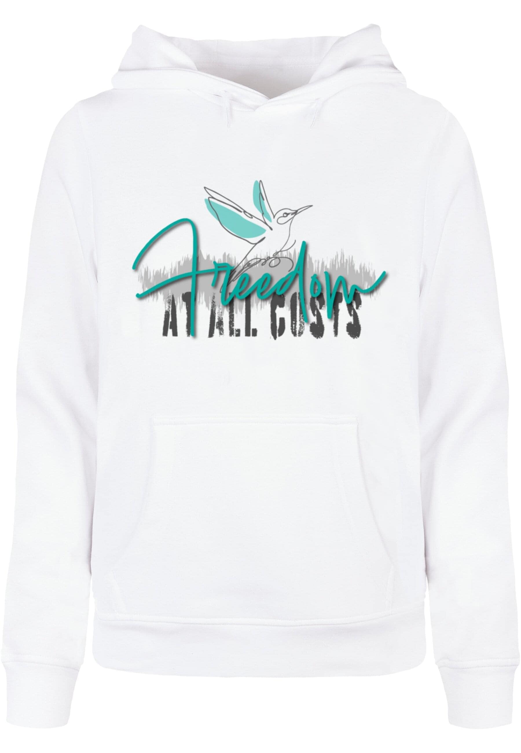 Merchcode Kapuzenpullover "Merchcode Damen Ladies Freedom At All Costs Basic Hoody", (1 tlg.) Merchcode Kapuzenpullover "Merchcode Damen Ladies Freedom At All Costs Basic Hoody", (1 tlg.) von Merchcode
