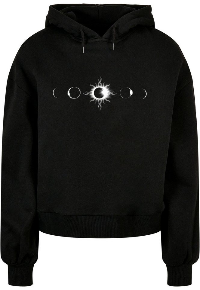 Merchcode Kapuzenpullover Merchcode Damen Ladies Godsmack - Lunar Phases Oversized Hoody (1-tlg) von Merchcode