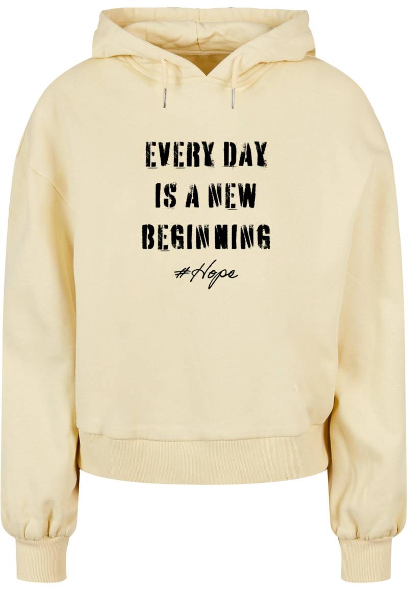 Merchcode Kapuzenpullover "Merchcode Damen Ladies Hope 2 Organic Oversized Hoody", (1 tlg.) von Merchcode