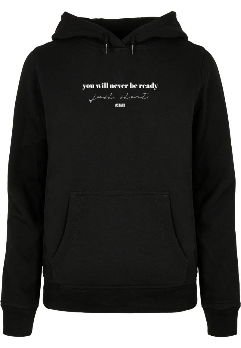 Merchcode Kapuzenpullover "Merchcode Damen Ladies Just Start Basic Hoody", (1 tlg.) von Merchcode