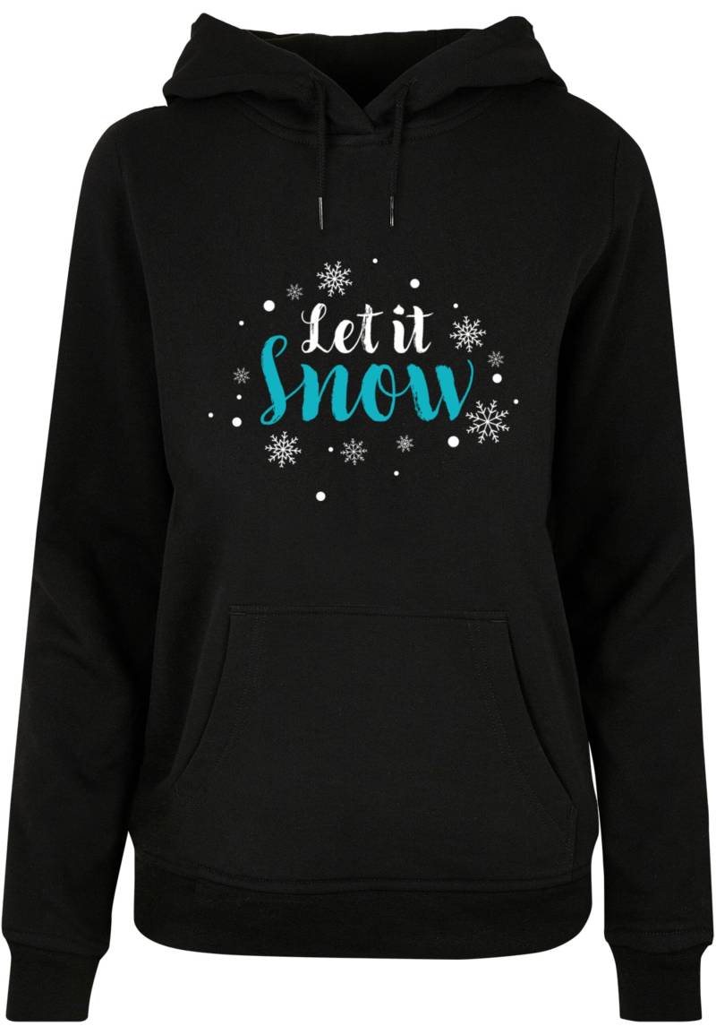 Merchcode Kapuzenpullover "Merchcode Damen Ladies Let it snow Basic Hoody", (1 tlg.) von Merchcode