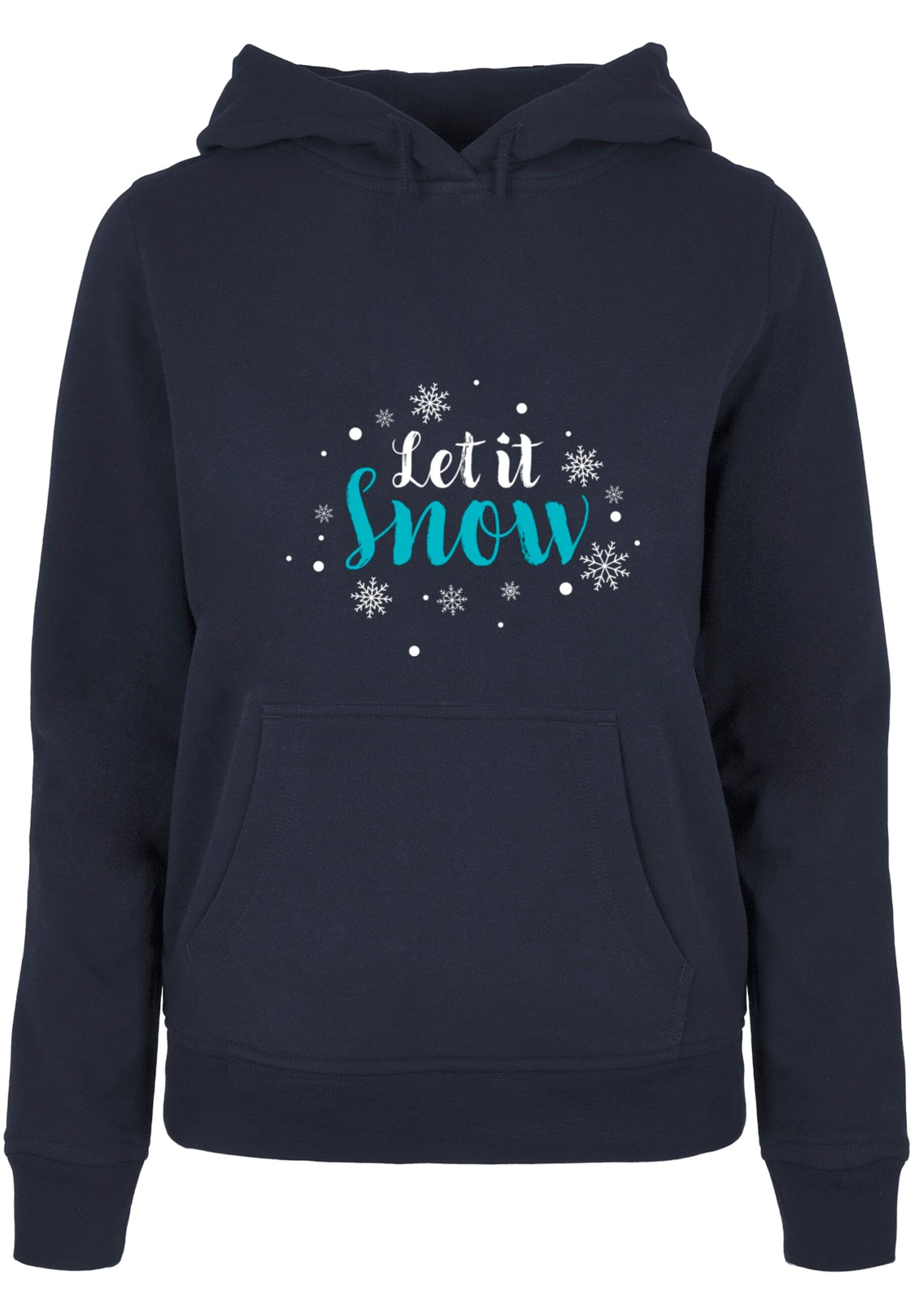 Merchcode Kapuzenpullover "Merchcode Damen Ladies Let it snow Basic Hoody", (1 tlg.) Merchcode Kapuzenpullover "Merchcode Damen Ladies Let it snow Basic Hoody", (1 tlg.) von Merchcode