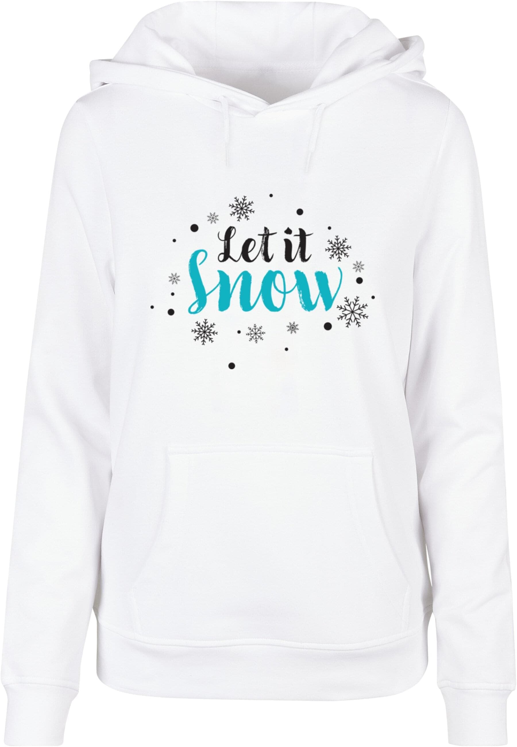 Merchcode Kapuzenpullover "Merchcode Damen Ladies Let it snow Basic Hoody", (1 tlg.) Merchcode Kapuzenpullover "Merchcode Damen Ladies Let it snow Basic Hoody", (1 tlg.) von Merchcode