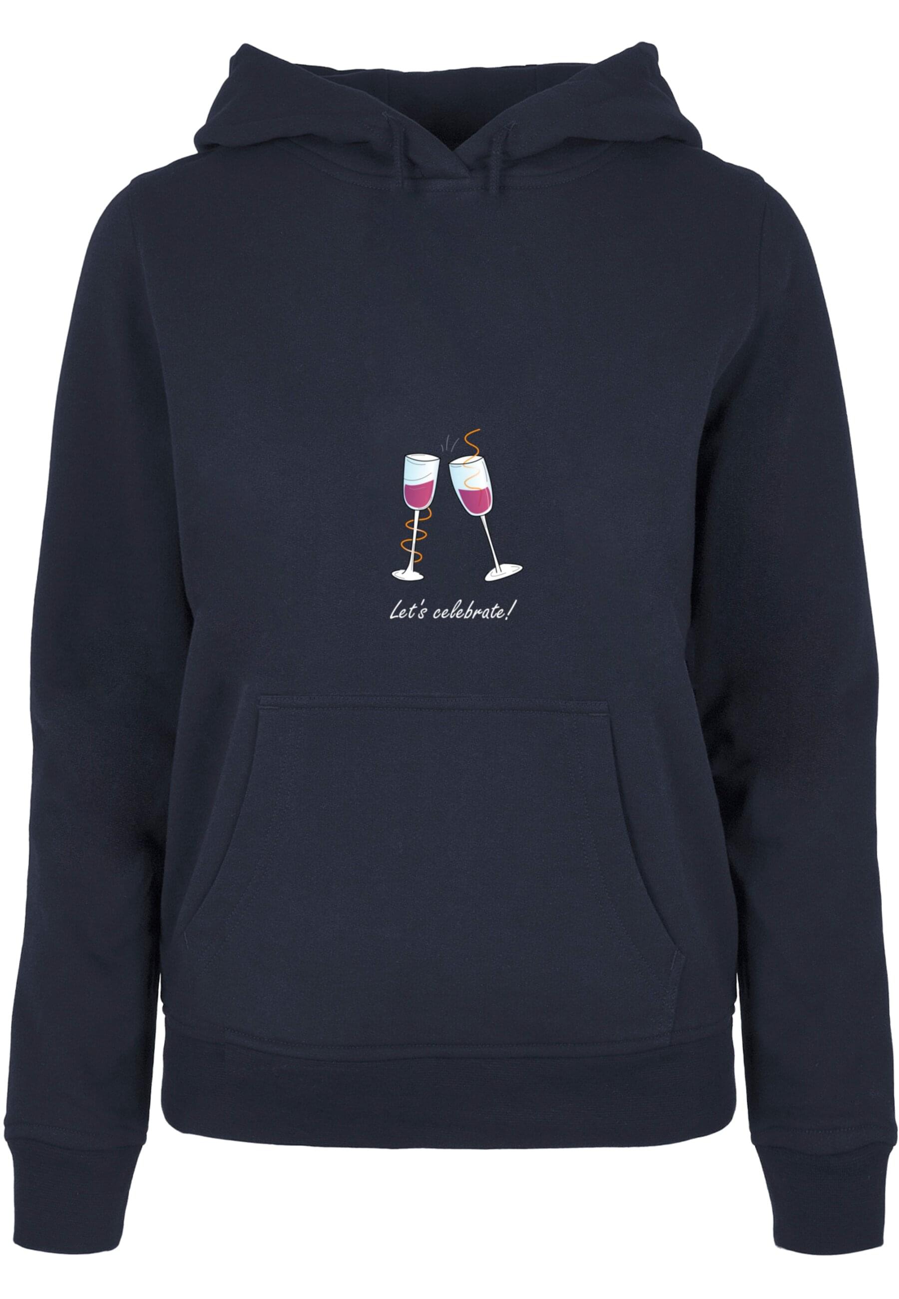 Merchcode Kapuzenpullover "Merchcode Damen Ladies Lets celebrate Basic Hoody", (1 tlg.) Merchcode Kapuzenpullover "Merchcode Damen Ladies Lets celebrate Basic Hoody", (1 tlg.) von Merchcode