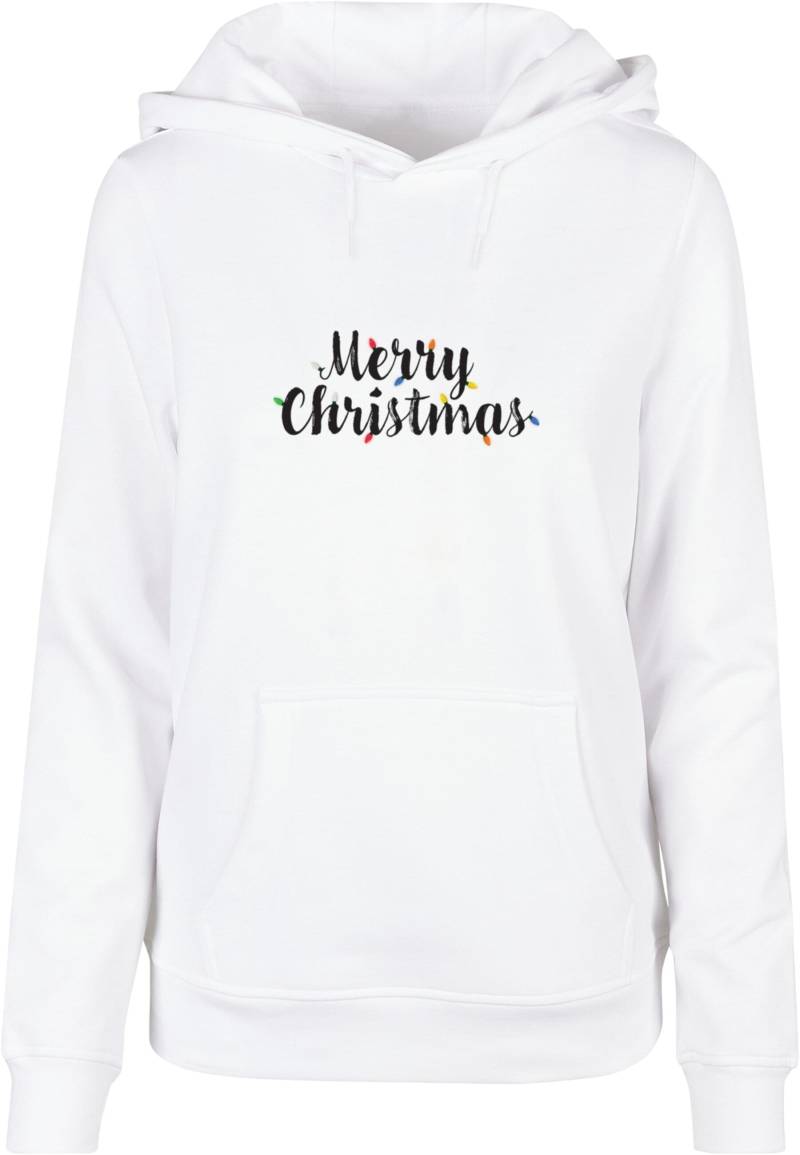 Merchcode Kapuzenpullover "Merchcode Damen Ladies Merry Christmas Lights Basic Hoody", (1 tlg.) von Merchcode