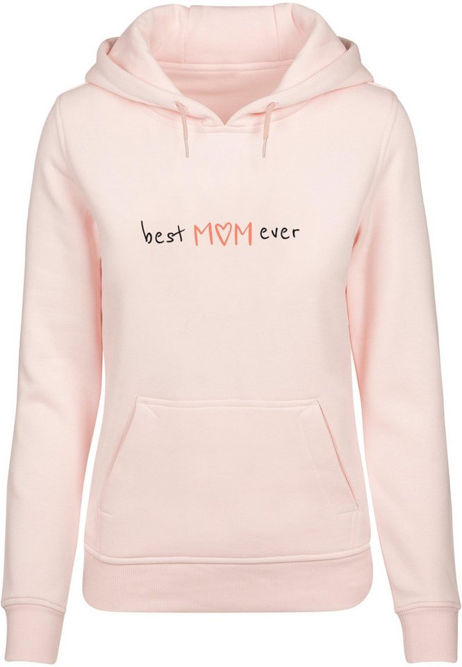 Merchcode Kapuzenpullover Merchcode Damen Ladies Mothers Day - Best mom ever Heavy Hoody (1-tlg) von Merchcode
