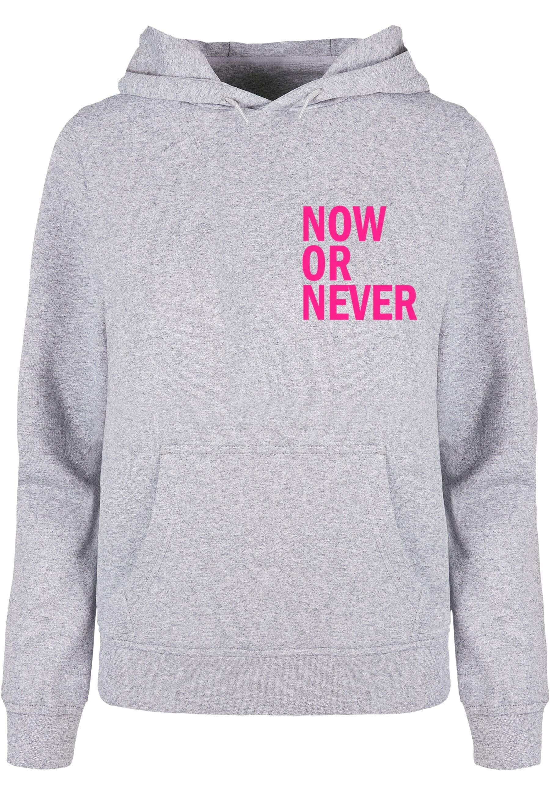 Merchcode Kapuzenpullover "Merchcode Damen Ladies Now Or Never Basic Hoody", (1 tlg.) von Merchcode