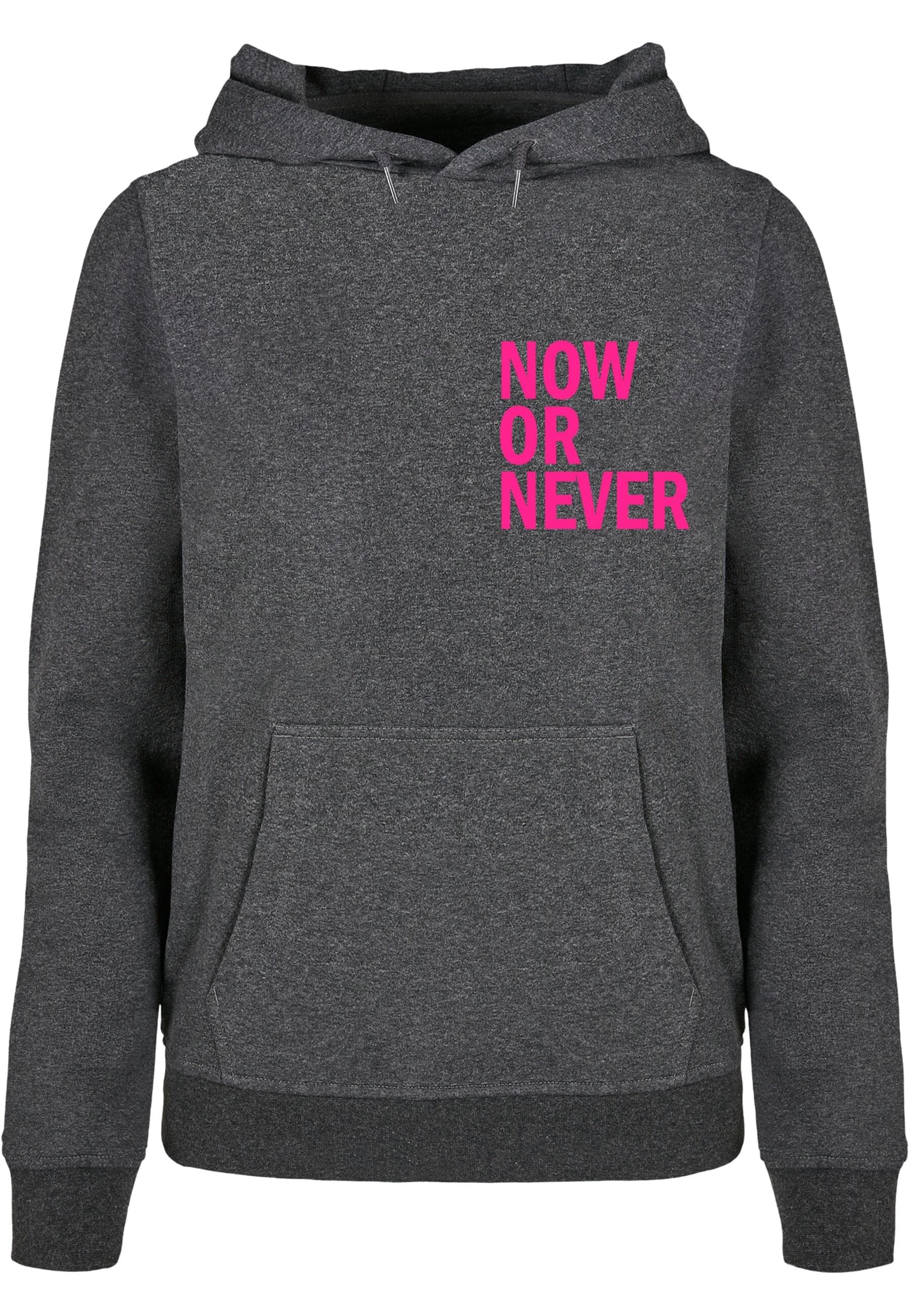 Merchcode Kapuzenpullover "Merchcode Damen Ladies Now Or Never Basic Hoody", (1 tlg.) Merchcode Kapuzenpullover "Merchcode Damen Ladies Now Or Never Basic Hoody", (1 tlg.) von Merchcode