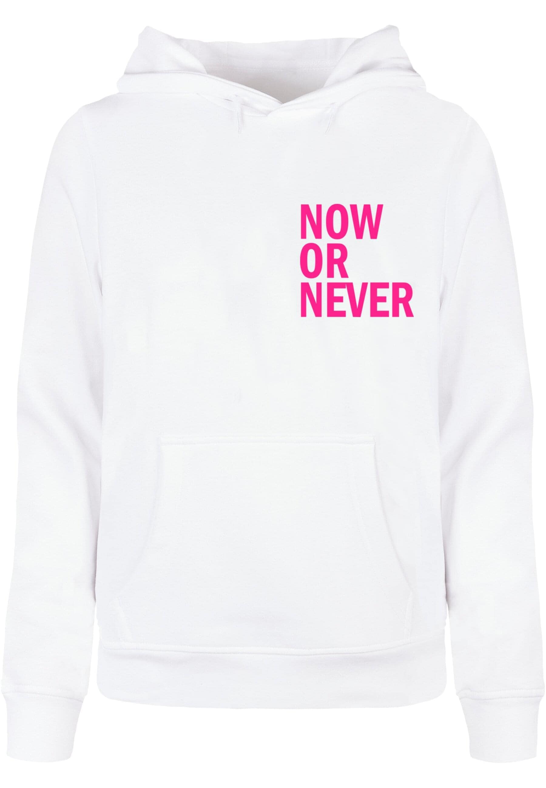 Merchcode Kapuzenpullover "Merchcode Damen Ladies Now Or Never Basic Hoody", (1 tlg.) Merchcode Kapuzenpullover "Merchcode Damen Ladies Now Or Never Basic Hoody", (1 tlg.) von Merchcode