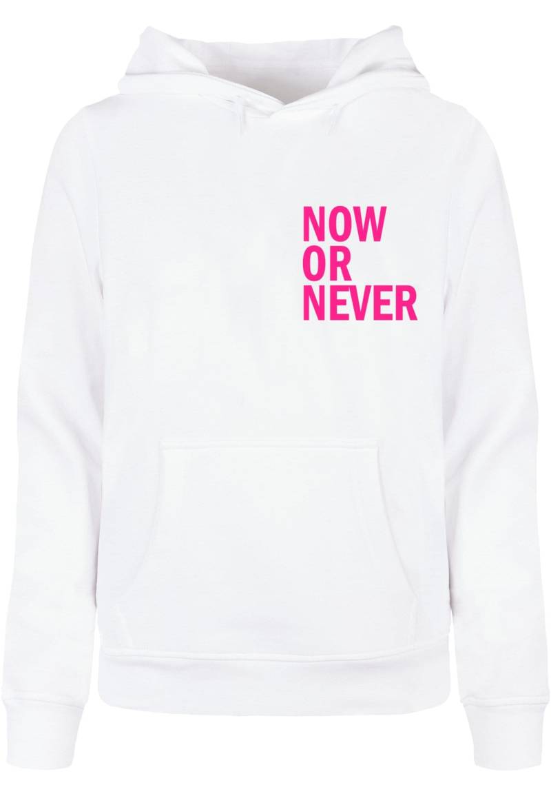 Merchcode Kapuzenpullover "Merchcode Damen Ladies Now Or Never Basic Hoody", (1 tlg.) von Merchcode