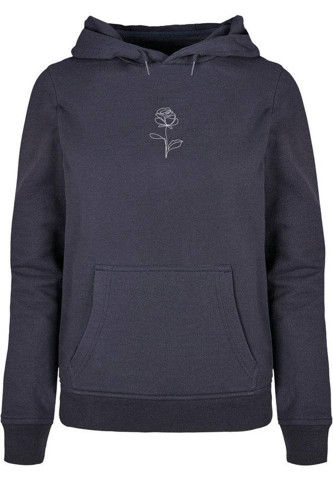 Merchcode Kapuzenpullover Merchcode Damen Ladies Rose Basic Hoody (1-tlg) von Merchcode