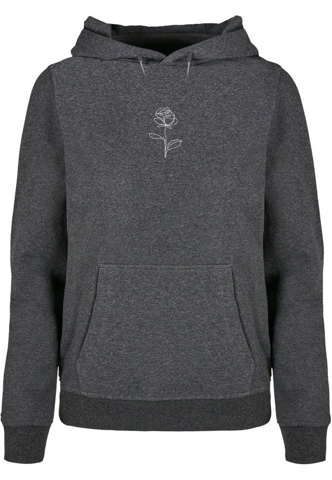 Merchcode Kapuzenpullover Merchcode Damen Ladies Rose Basic Hoody (1-tlg) von Merchcode