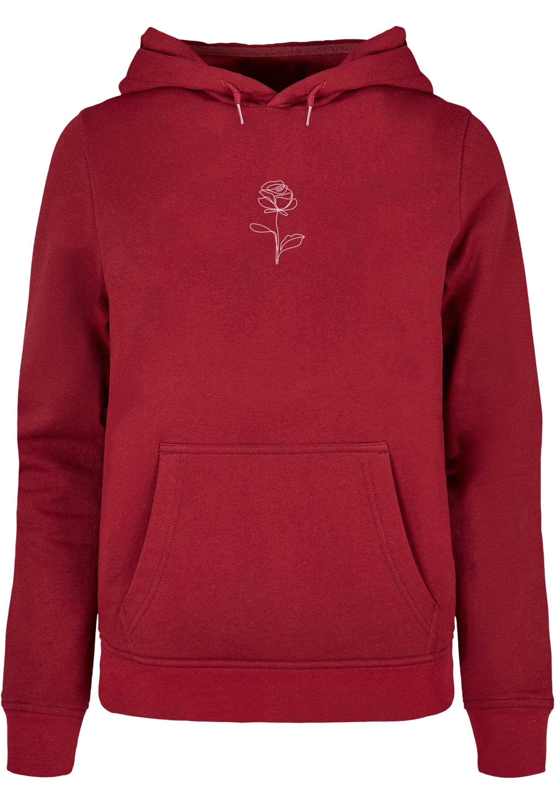 Merchcode Kapuzenpullover "Merchcode Damen Ladies Rose Basic Hoody", (1 tlg.) von Merchcode