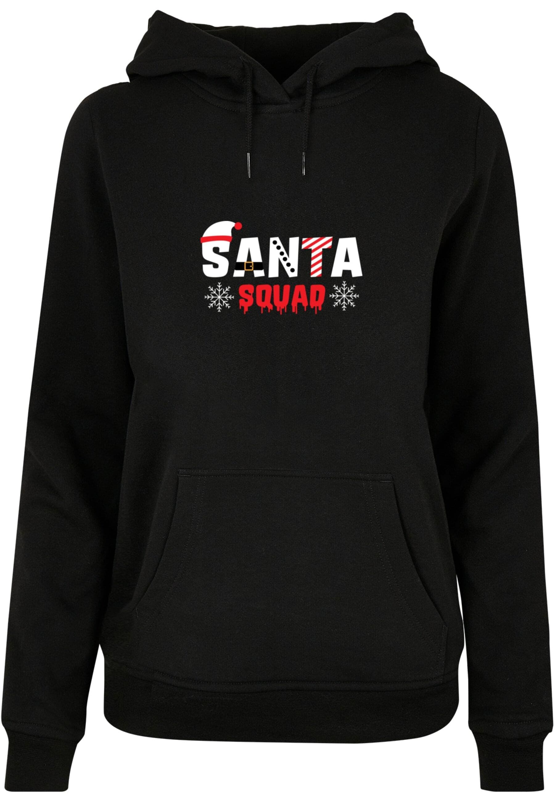 Merchcode Kapuzenpullover "Merchcode Damen Ladies Santa Squad Basic Hoody", (1 tlg.) Merchcode Kapuzenpullover "Merchcode Damen Ladies Santa Squad Basic Hoody", (1 tlg.) von Merchcode