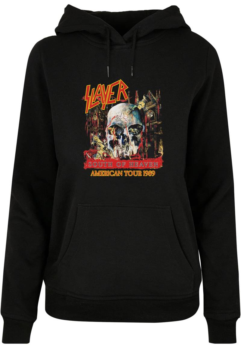 Merchcode Kapuzenpullover "Merchcode Damen Ladies Slayer - South of Heaven Basic Hoody", (1 tlg.) von Merchcode