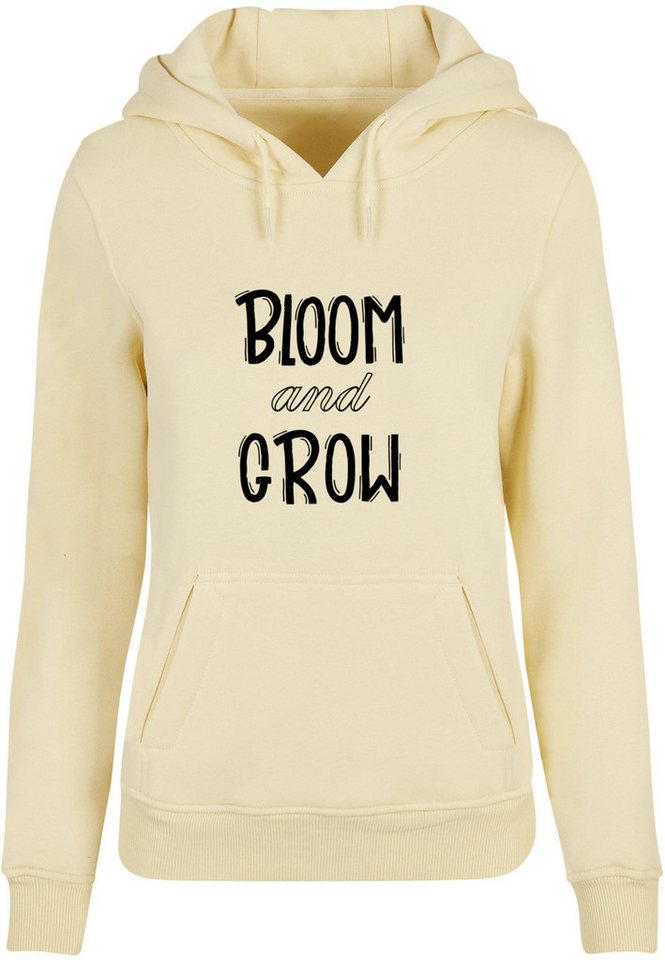 Merchcode Kapuzenpullover Merchcode Damen Ladies Spring - Bloom and grow Heavy Hoody (1-tlg) von Merchcode