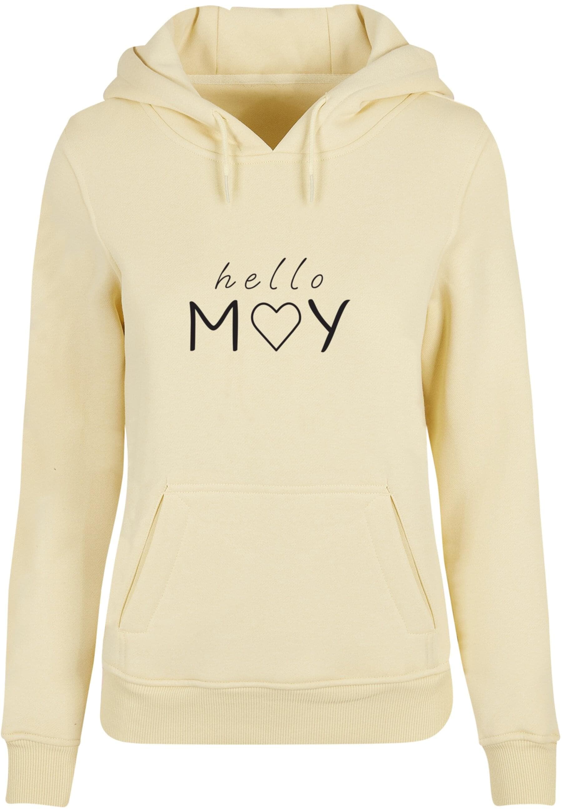 Merchcode Kapuzenpullover "Merchcode Damen Ladies Spring - Hello may Heavy Hoody", (1 tlg.) Merchcode Kapuzenpullover "Merchcode Damen Ladies Spring - Hello may Heavy Hoody", (1 tlg.) von Merchcode