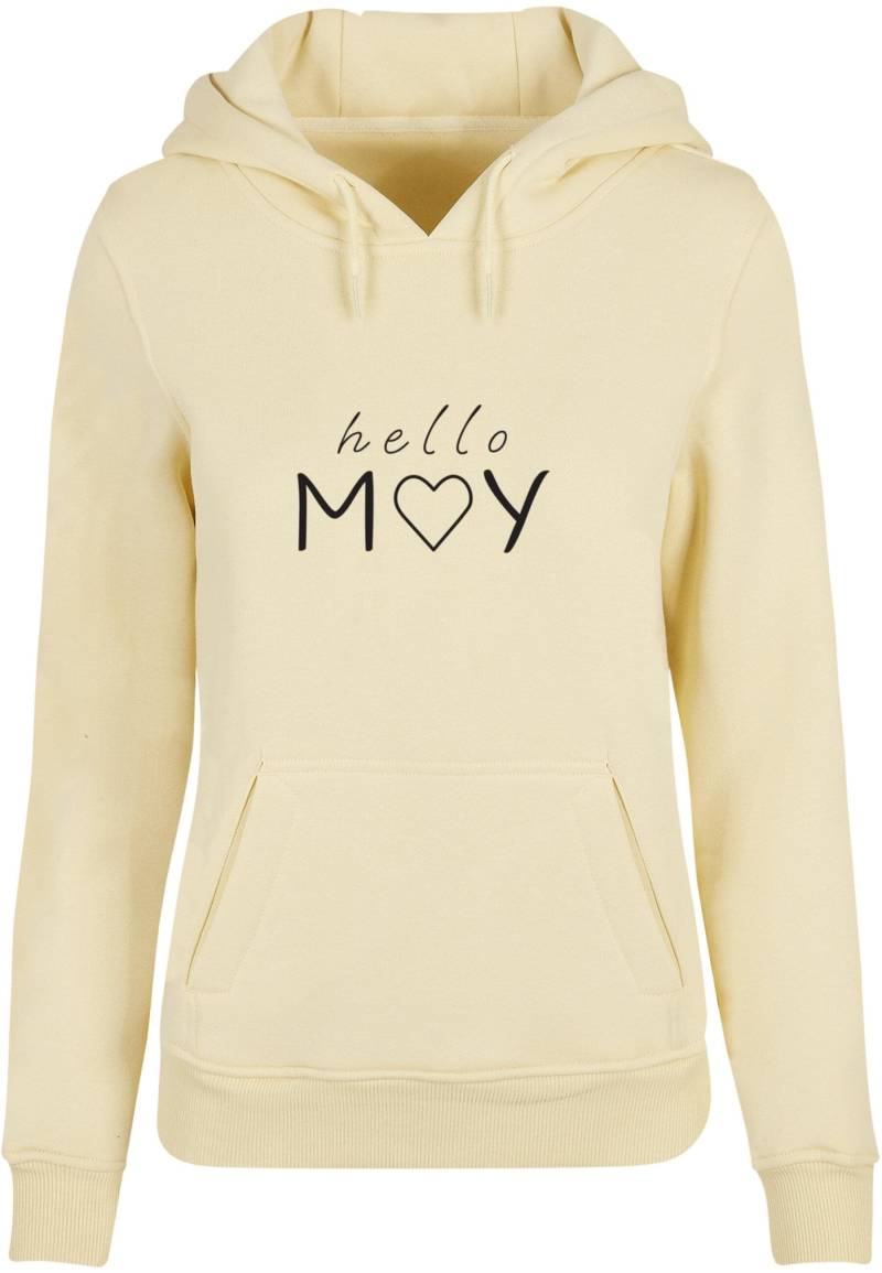 Merchcode Kapuzenpullover "Merchcode Damen Ladies Spring - Hello may Heavy Hoody", (1 tlg.) von Merchcode