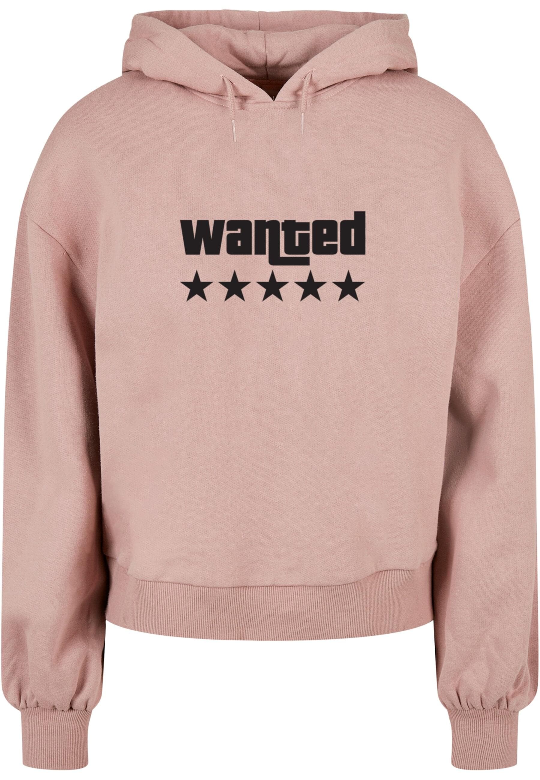 Merchcode Kapuzenpullover "Merchcode Damen Laides Wanted Organic Oversized Hoody", (1 tlg.) von Merchcode