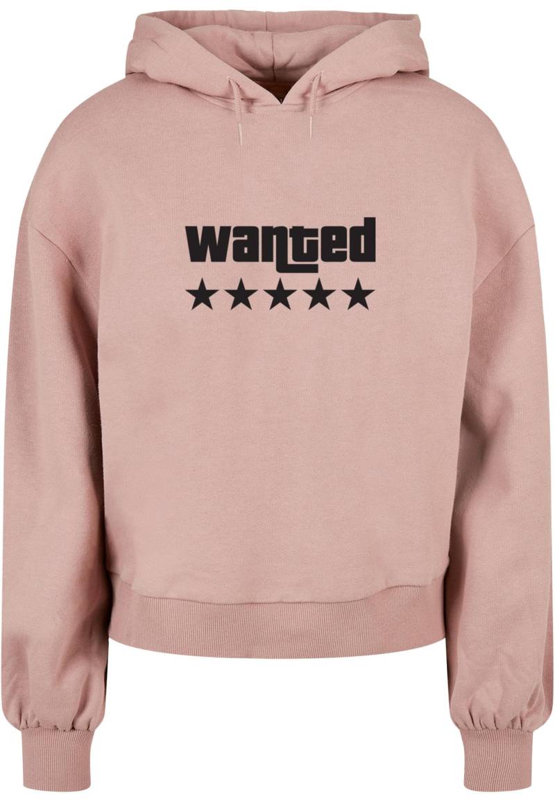 Merchcode Kapuzenpullover "Merchcode Damen Laides Wanted Organic Oversized Hoody", (1 tlg.) von Merchcode