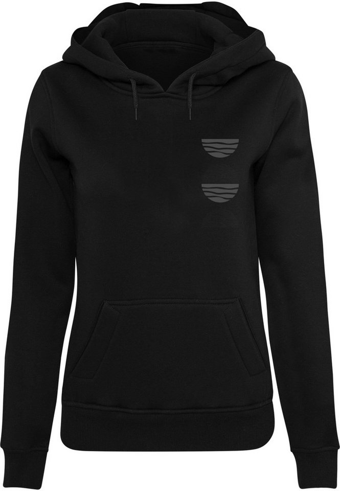 Merchcode Kapuzenpullover Merchcode Ladies Abstract Waves Hoody (1-tlg) von Merchcode