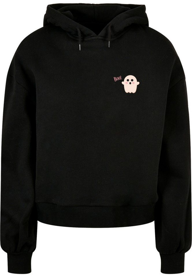 Merchcode Kapuzenpullover Merchcode Ladies Halloween - Boo Ghost Hoody (1-tlg) von Merchcode