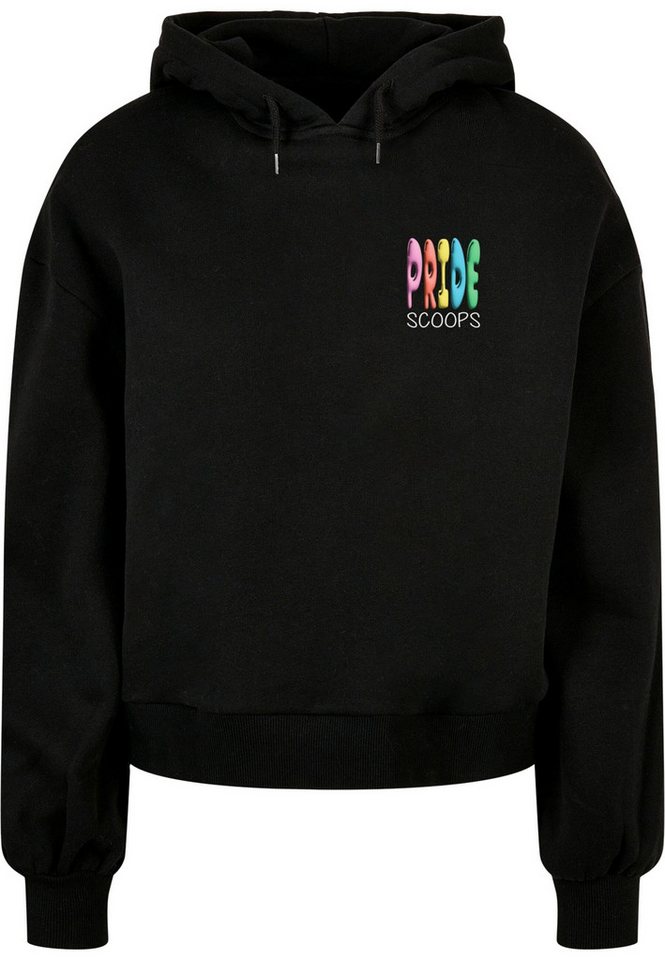 Merchcode Kapuzenpullover Merchcode Ladies Pride Scoops Oversized Hoody (1-tlg) von Merchcode
