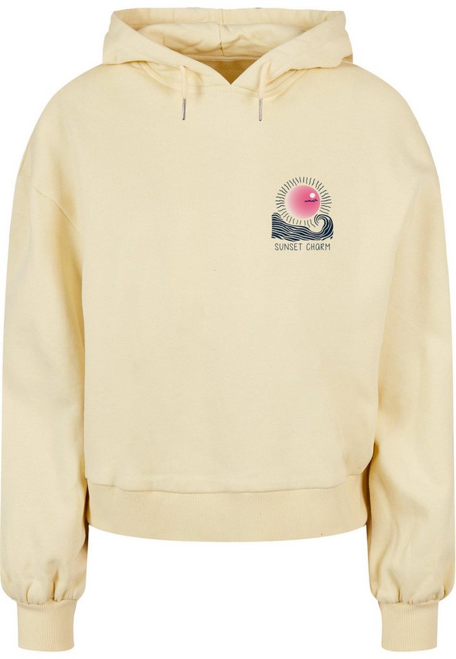 Merchcode Kapuzenpullover Merchcode Ladies Sunset Charm Oversized Hoody (1-tlg) von Merchcode