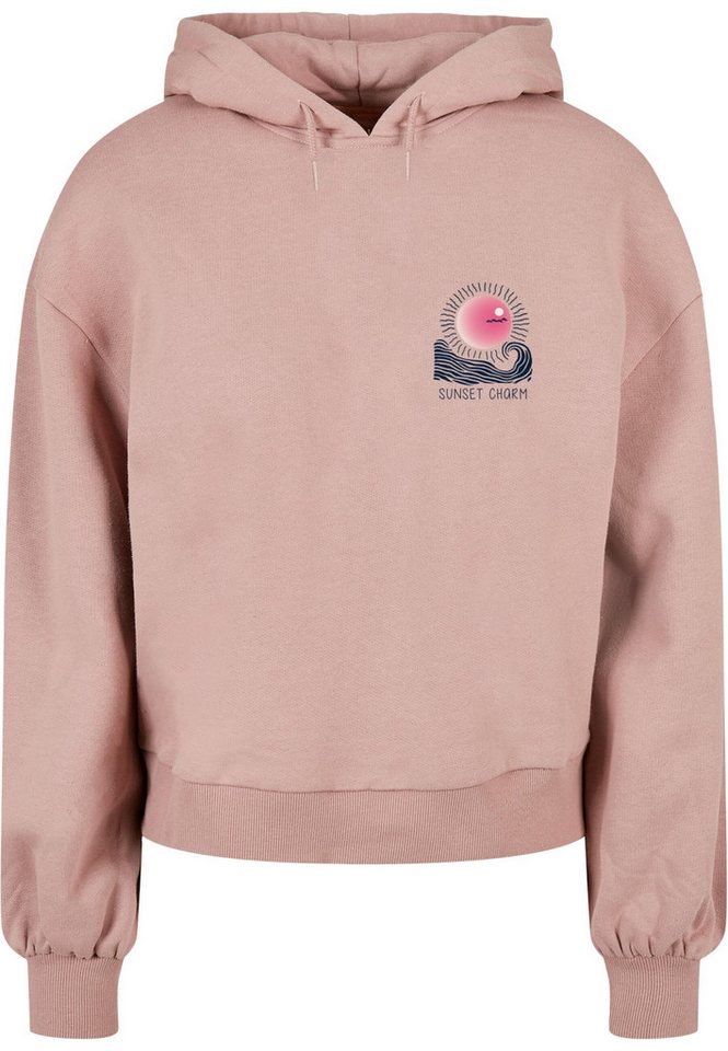 Merchcode Kapuzenpullover Merchcode Ladies Sunset Charm Oversized Hoody (1-tlg) von Merchcode