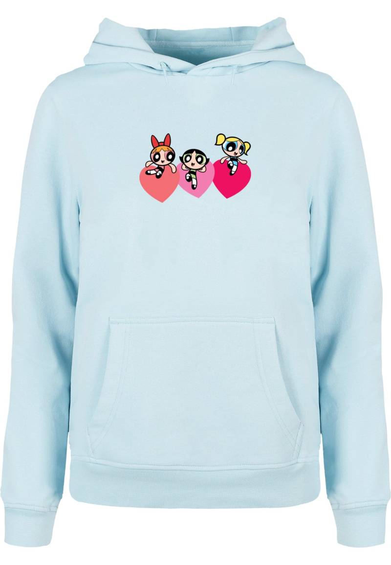 Merchcode Kapuzenpullover "Merchcode Ladies The Powerpuff Girls - Triple Heart Basic Hoody", (1 tlg.) von Merchcode