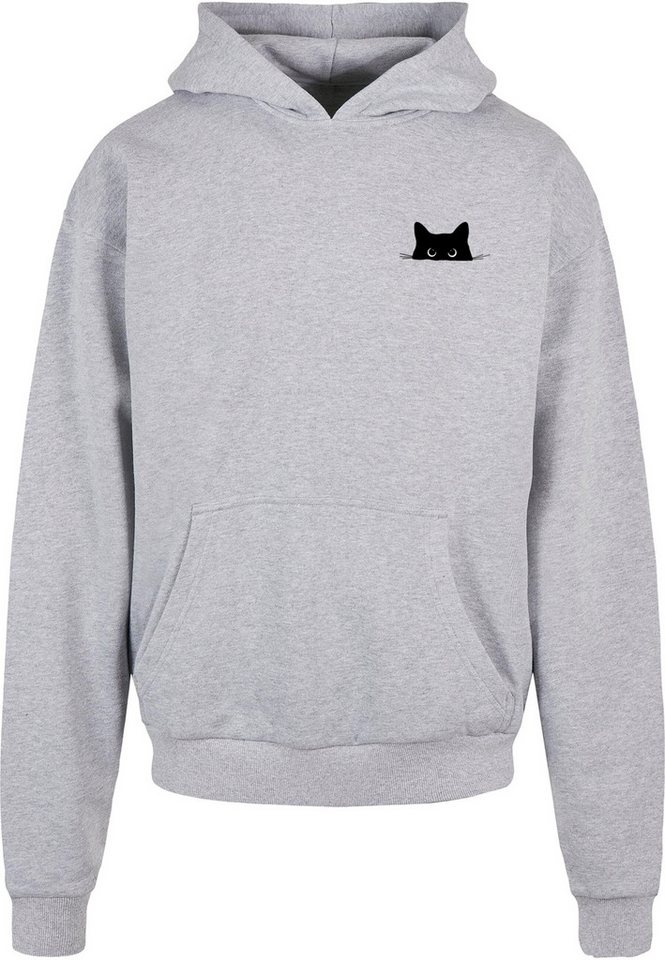 Merchcode Kapuzensweatshirt Merchcode Halloween - Cat Hoody (1-tlg) von Merchcode