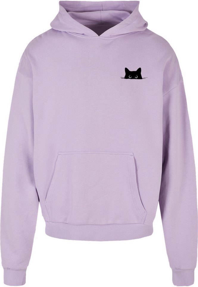Merchcode Kapuzenpullover Merchcode Halloween - Cat Hoody (1-tlg) von Merchcode