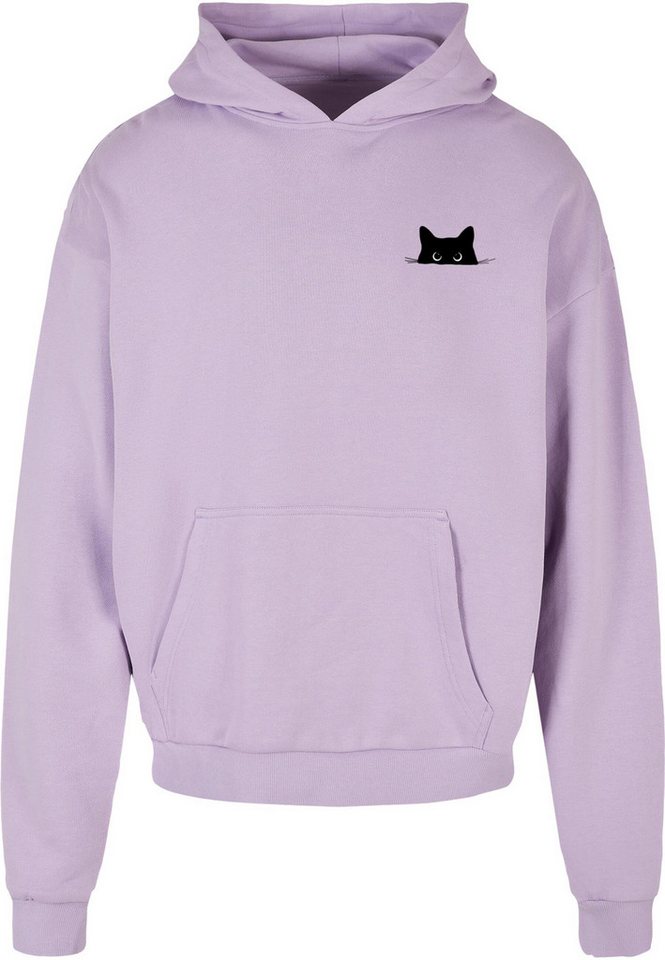 Merchcode Kapuzensweatshirt Merchcode Halloween - Cat Hoody (1-tlg) von Merchcode