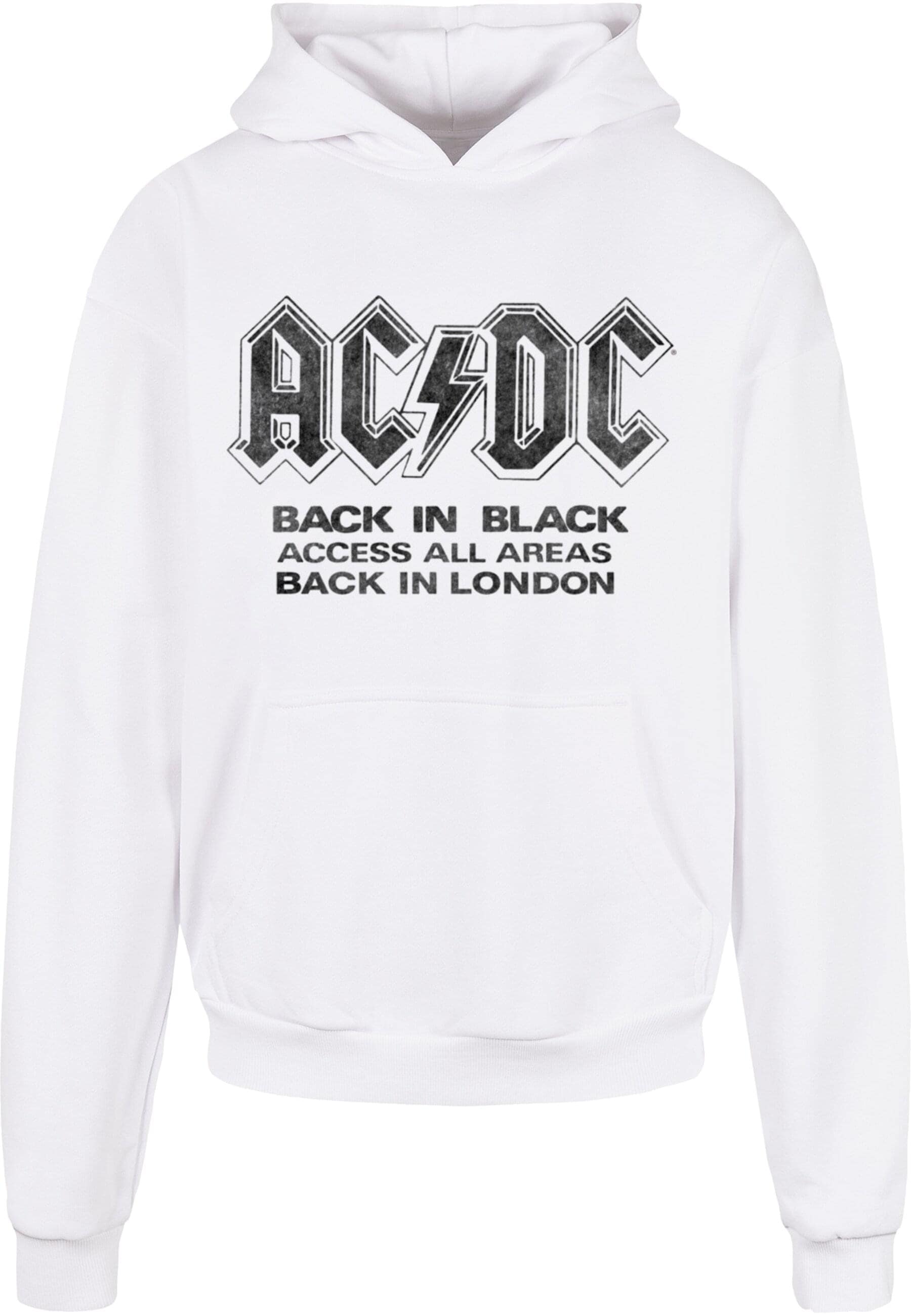 Merchcode Kapuzensweatshirt "Merchcode Herren ACDC - Back In Black Ultra Heavy Hoody", (1 tlg.) von Merchcode