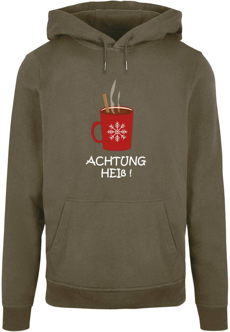 Merchcode Kapuzensweatshirt "Merchcode Herren Achtung heiss Basic Hoody", (1 tlg.) von Merchcode