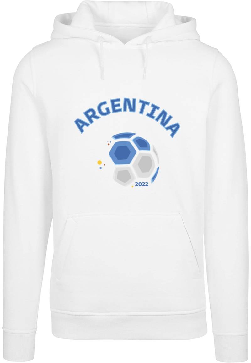 Merchcode Kapuzensweatshirt "Merchcode Herren Argentina Football Dress Heavy Hoody" 1 Stk. tlg. von Merchcode