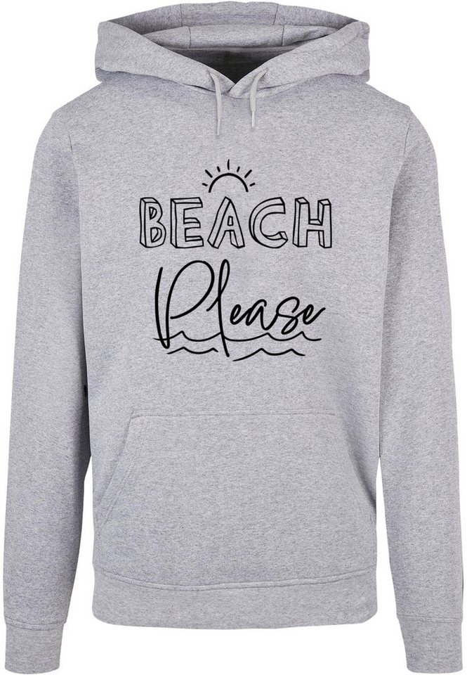 Merchcode Kapuzensweatshirt Merchcode Herren Beach Please Basic Hoody (1-tlg) von Merchcode