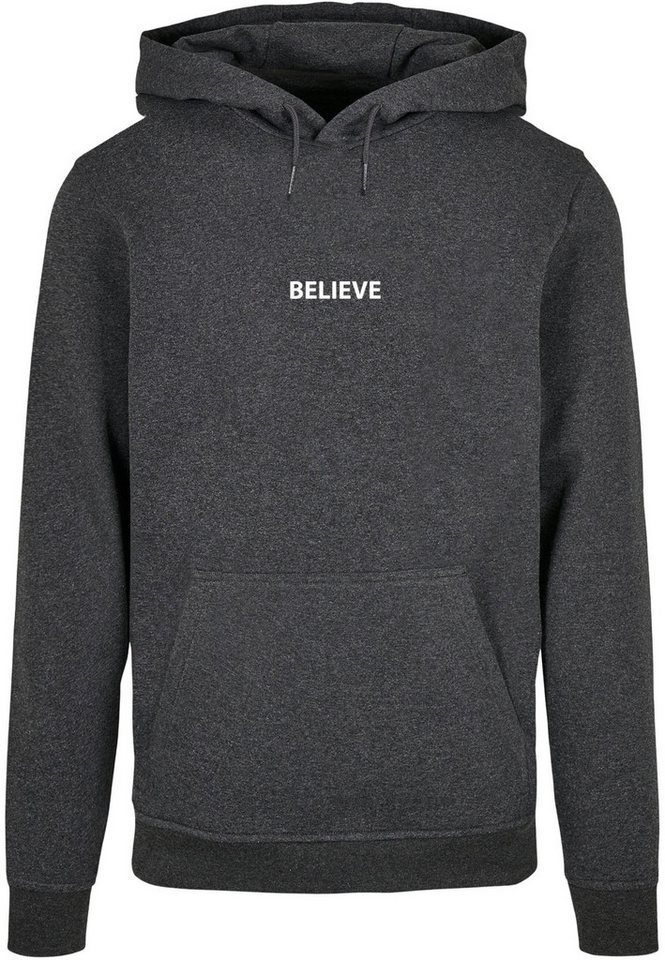 Merchcode Kapuzensweatshirt Merchcode Herren Believe Front Basic Hoody (1-tlg) von Merchcode