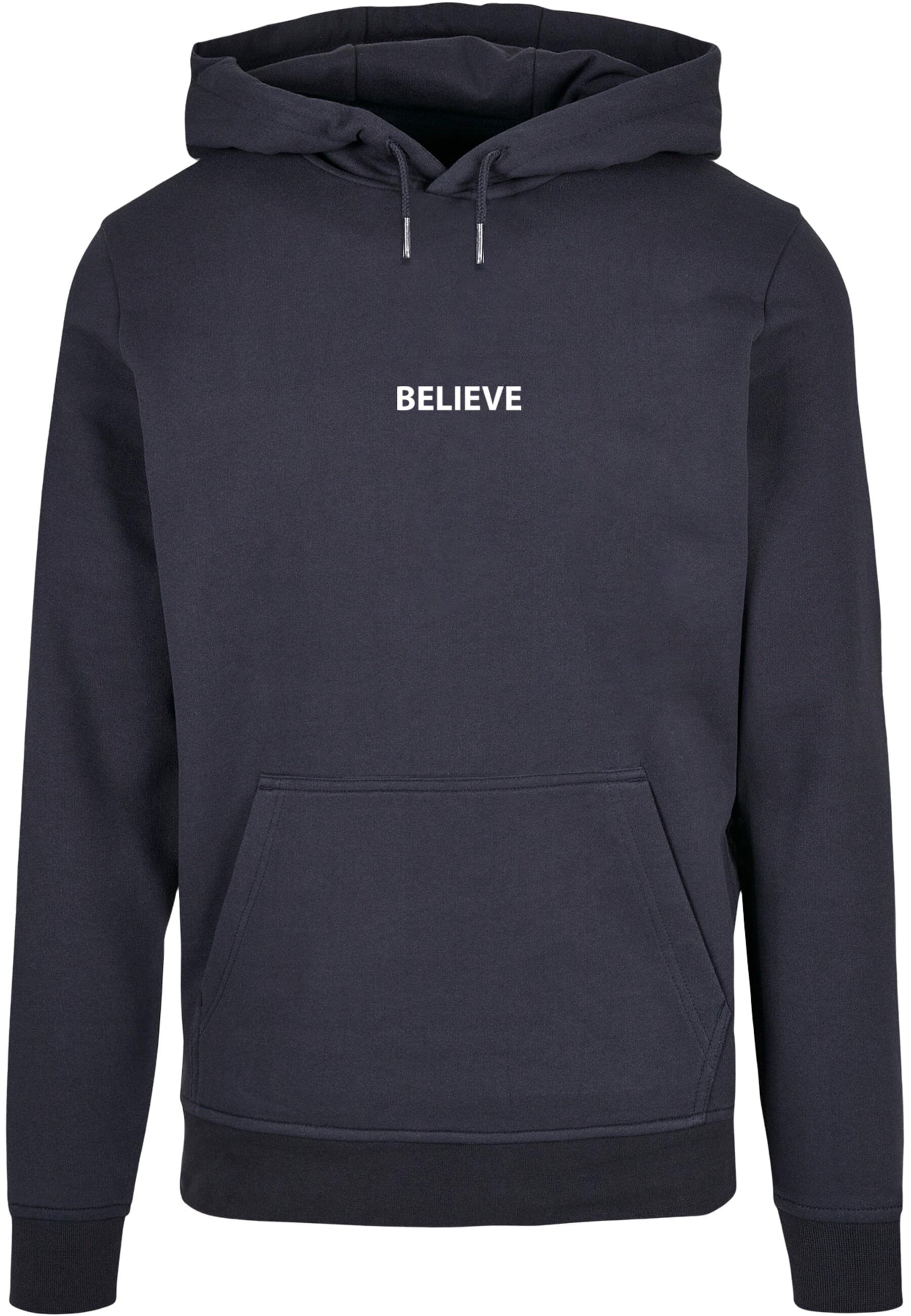 Merchcode Kapuzensweatshirt "Merchcode Herren Believe Front Basic Hoody", (1 tlg.) Merchcode Kapuzensweatshirt "Merchcode Herren Believe Front Basic Hoody", (1 tlg.) von Merchcode
