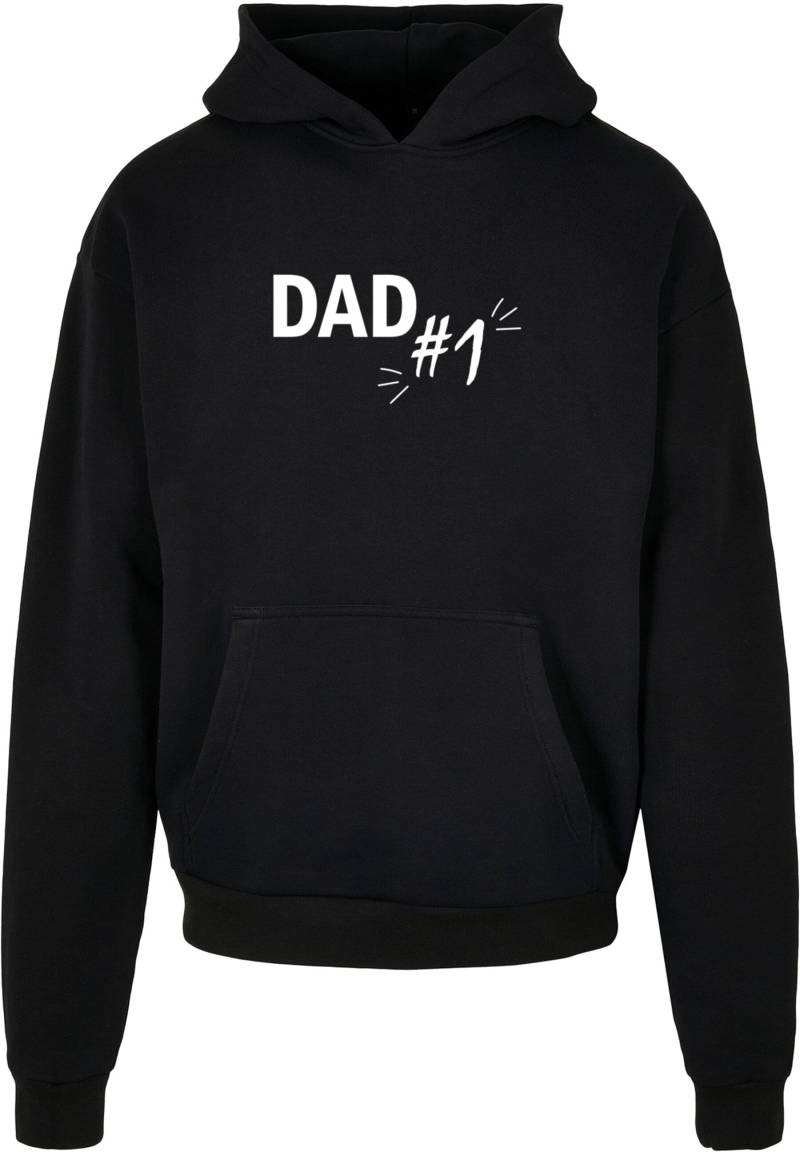 Merchcode Kapuzensweatshirt "Merchcode Herren Fathers Day - Dad number 1 Ultra Heavy Hoody", (1 tlg.) von Merchcode