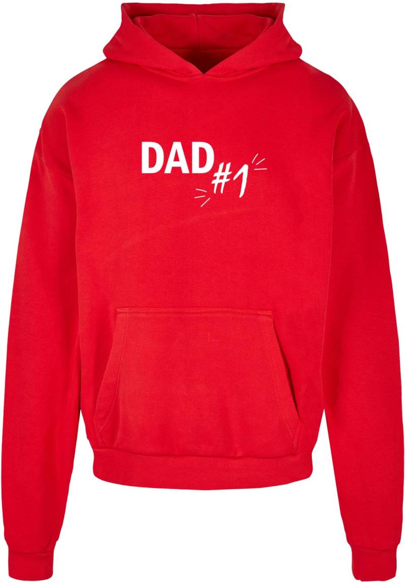 Merchcode Kapuzensweatshirt "Merchcode Herren Fathers Day - Dad number 1 Ultra Heavy Hoody", (1 tlg.) von Merchcode