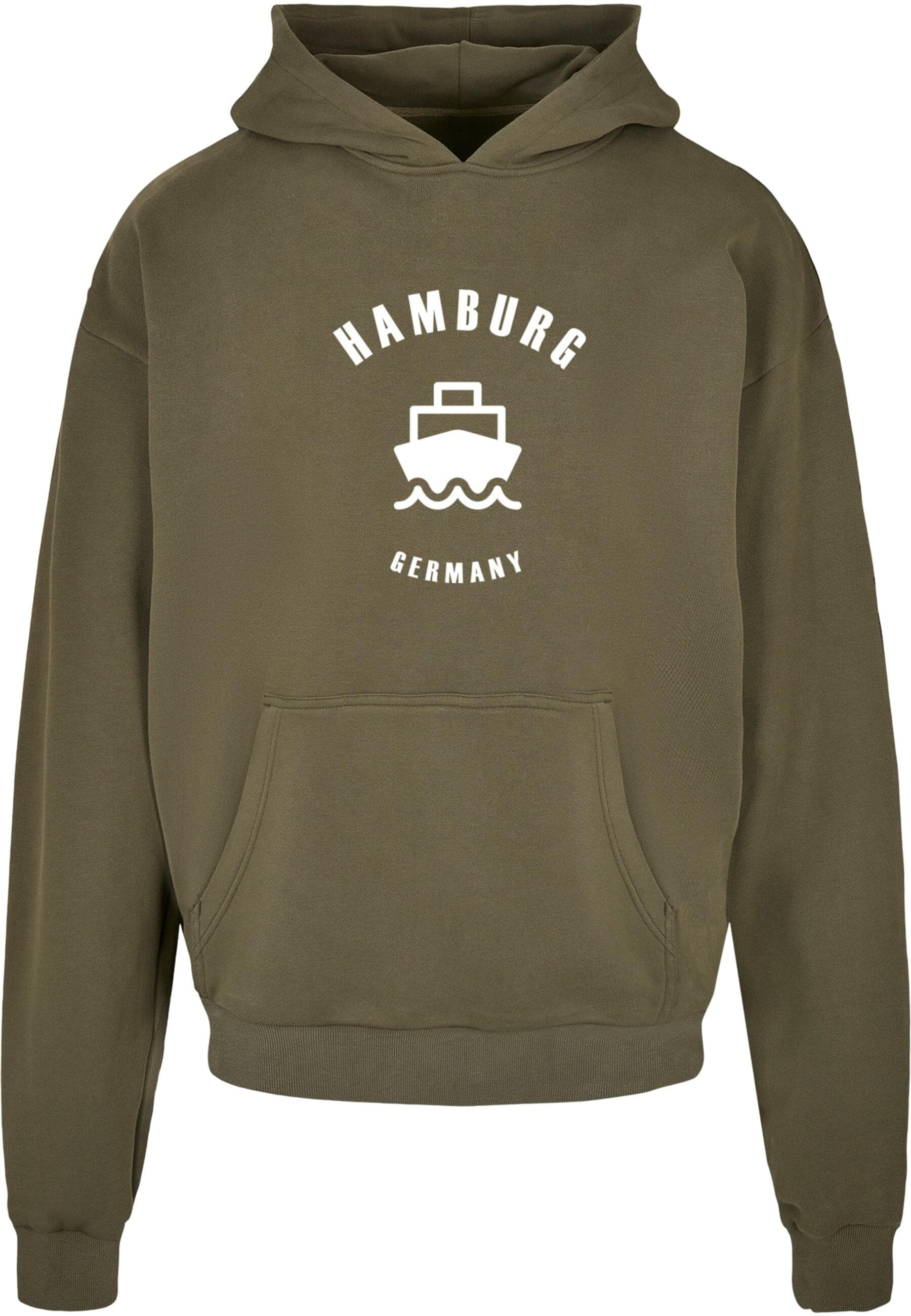 Merchcode Kapuzensweatshirt "Merchcode Herren Hamburg X Ultra Heavy Hoody", (1 tlg.) Merchcode Kapuzensweatshirt "Merchcode Herren Hamburg X Ultra Heavy Hoody", (1 tlg.) von Merchcode